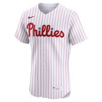 Philadelphia Phillies Nike White Home Elite Custom Jersey