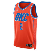 Oklahoma City Thunder Nike Replica Statement Swingman Jersey - Shai Gilgeous-Alexander