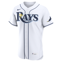 Tampa Bay Rays Nike White Home Authentic Custom Jersey