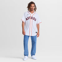Houston Astros Daulton Varsho Nike White Home Replica Jersey