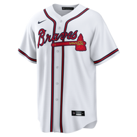 Atlanta Braves Chipper Jones Nike White Home Retired Player Replica Jersey