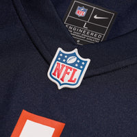 Chicago Bears TJ Edwards Nike Navy Game Player Jersey