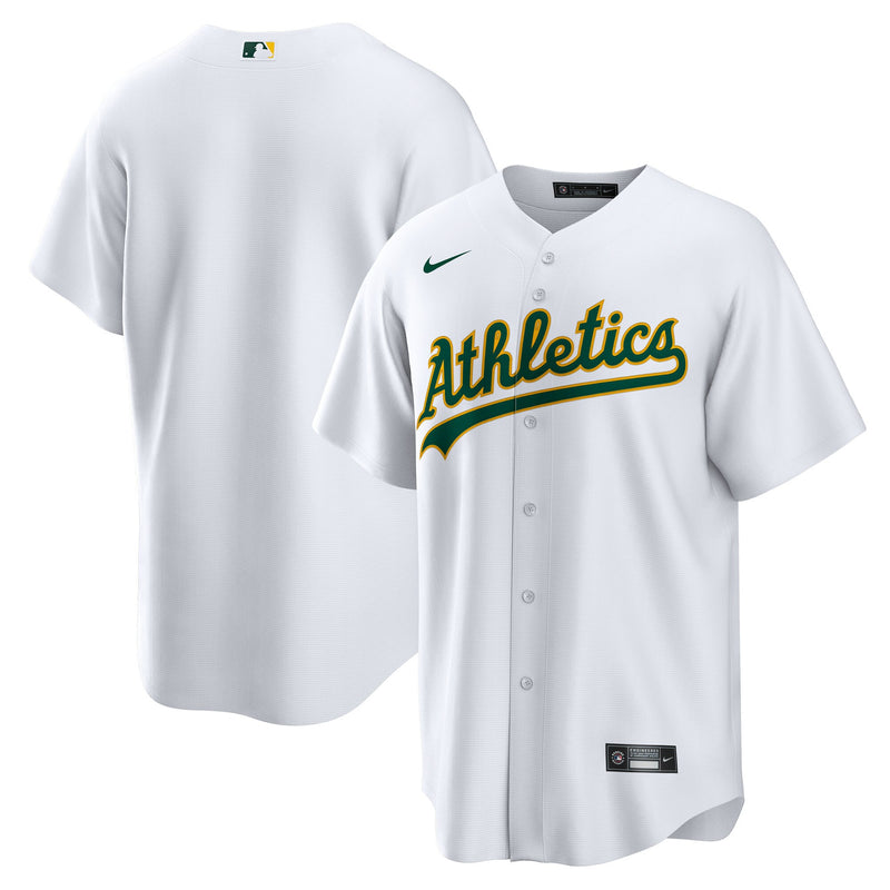 Athletics Nike White Home Big & Tall Replica Jersey