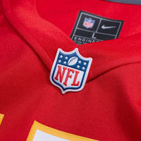 Kansas City Chiefs Nazeeh Johnson Nike Red Game Player Jersey