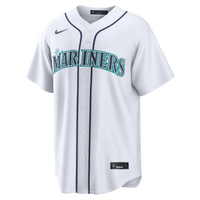 Seattle Mariners Colt Emerson Nike White Home Replica Jersey