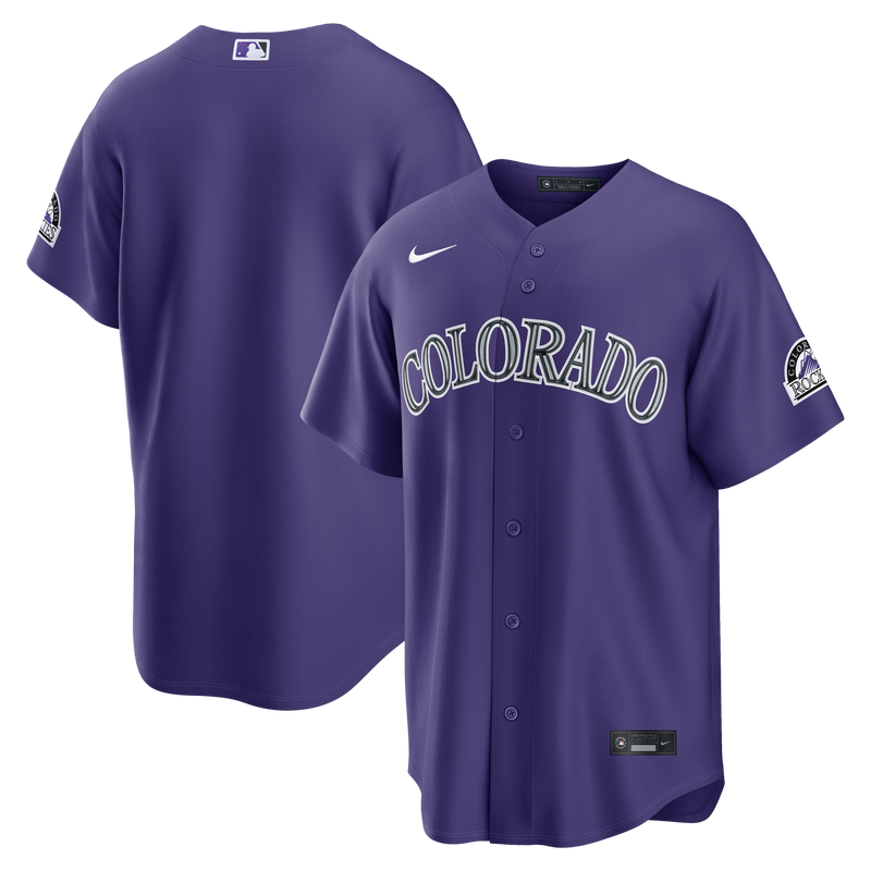 Colorado Rockies Nike Purple Alternate Stadium Jersey