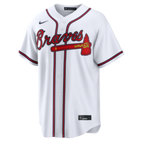 Atlanta Braves Grant Holmes Nike White Home Replica Jersey