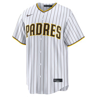San Diego Padres Luis Campusano Nike White Home Replica Jersey