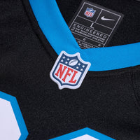 Carolina Panthers Number 1 Dad Nike Black Game Jersey