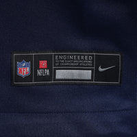 New England Patriots Tedy Bruschi Nike Navy Game Retired Player Jersey