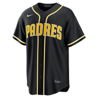 San Diego Padres Jackson Merrill Nike Fashion Replica Black Out Jersey