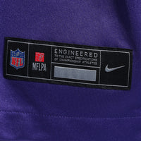 Minnesota Vikings Michael Jurgens Nike Purple Game Jersey