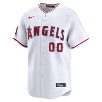 Los Angeles Angels Nike White Home Limited Custom Jersey