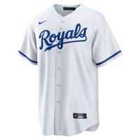 Kansas City Royals Kyle Isbel Nike White Home Replica Jersey