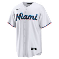 Miami Marlins Graham Pauley Nike White Home Replica Jersey