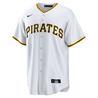 Pittsburgh Pirates Nike White #1 Groom Home Replica Jersey