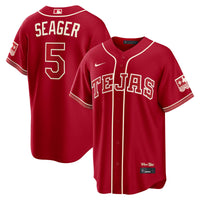 Texas Rangers Corey Seager Nike Red 2026 City Connect Stadium Jersey
