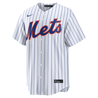 New York Mets Nike White Home Replica Custom Jersey