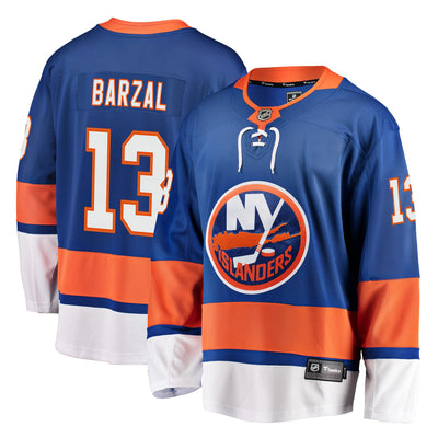 New York Islanders Mathew Barzal Fanatics Royal Breakaway Jersey