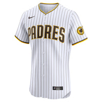 San Diego Padres Manny Machado Nike White Home Elite Jersey